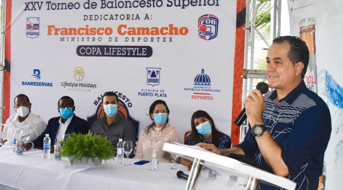 Basket Superior de Puerto Plata será dedicado al ministro de deportes Francisco Camacho