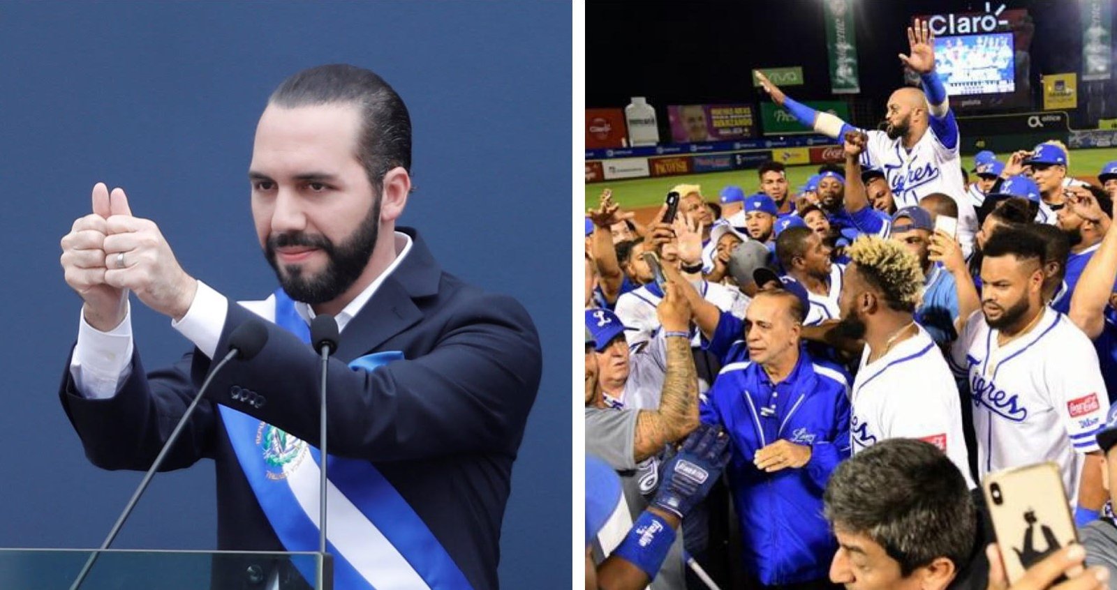 Presiente de El Salvador es miembro oficial de los Tigres del Licey