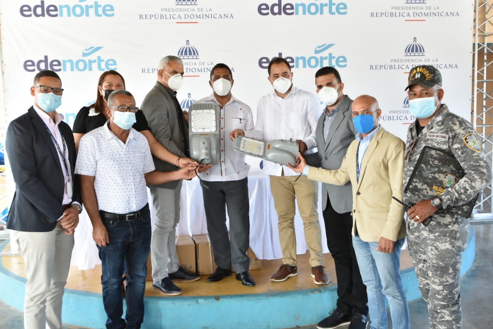 EDENORTE da continuidad a rehabilitación redes y plan de iluminación en comunidad La Cuesta