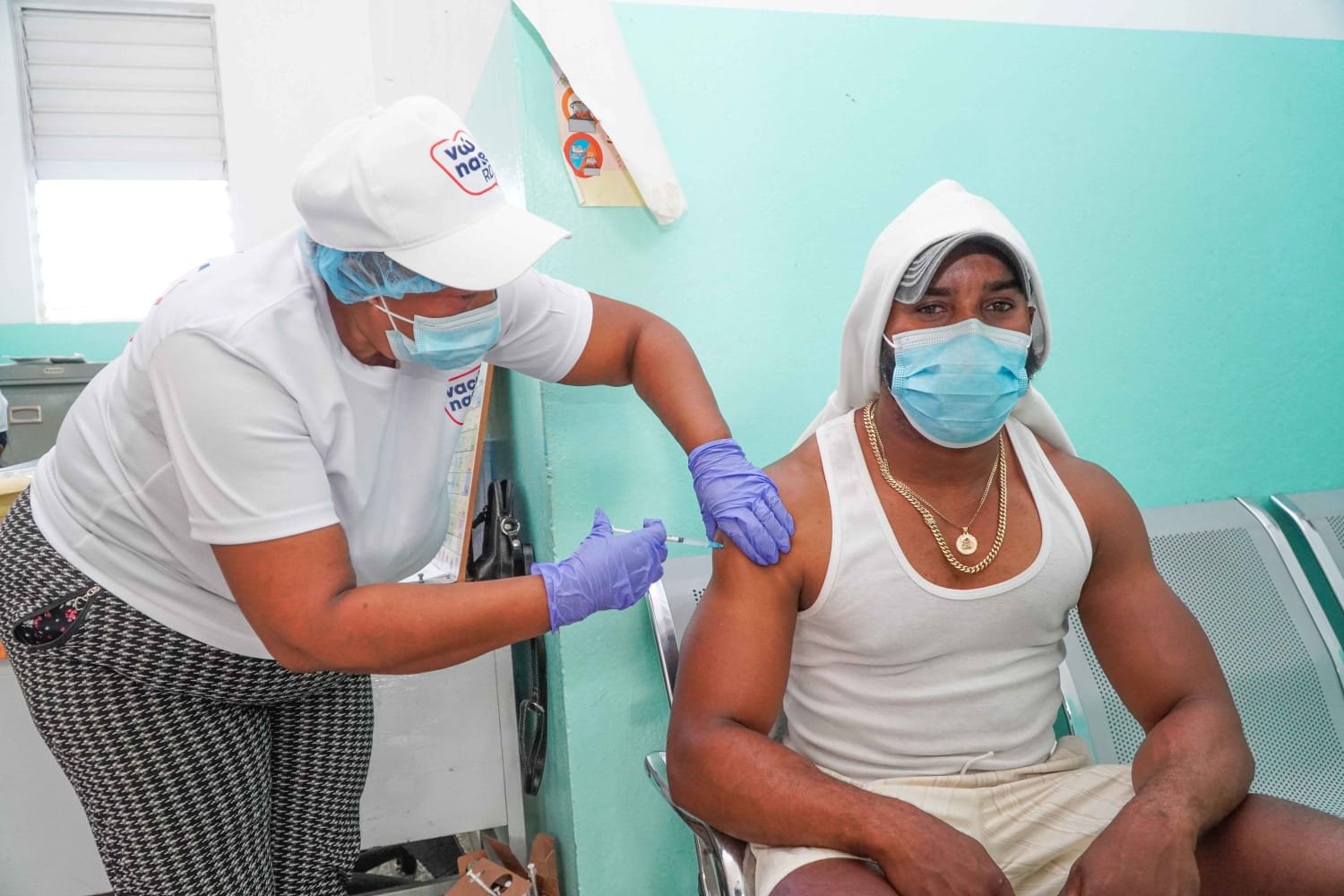 República Dominicana próximo al 50 % de vacunados con al menos una dosis