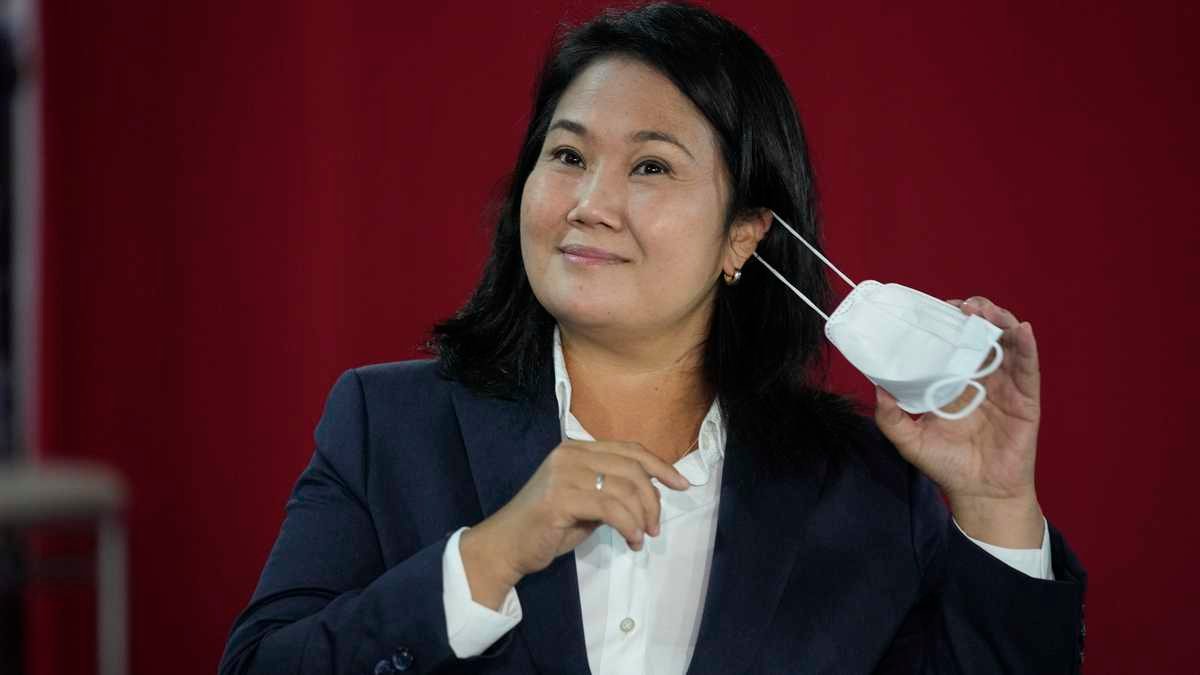 Poder Judicial en Perú analiza este lunes el pedido de prisión preventiva contra Keiko Fujimori