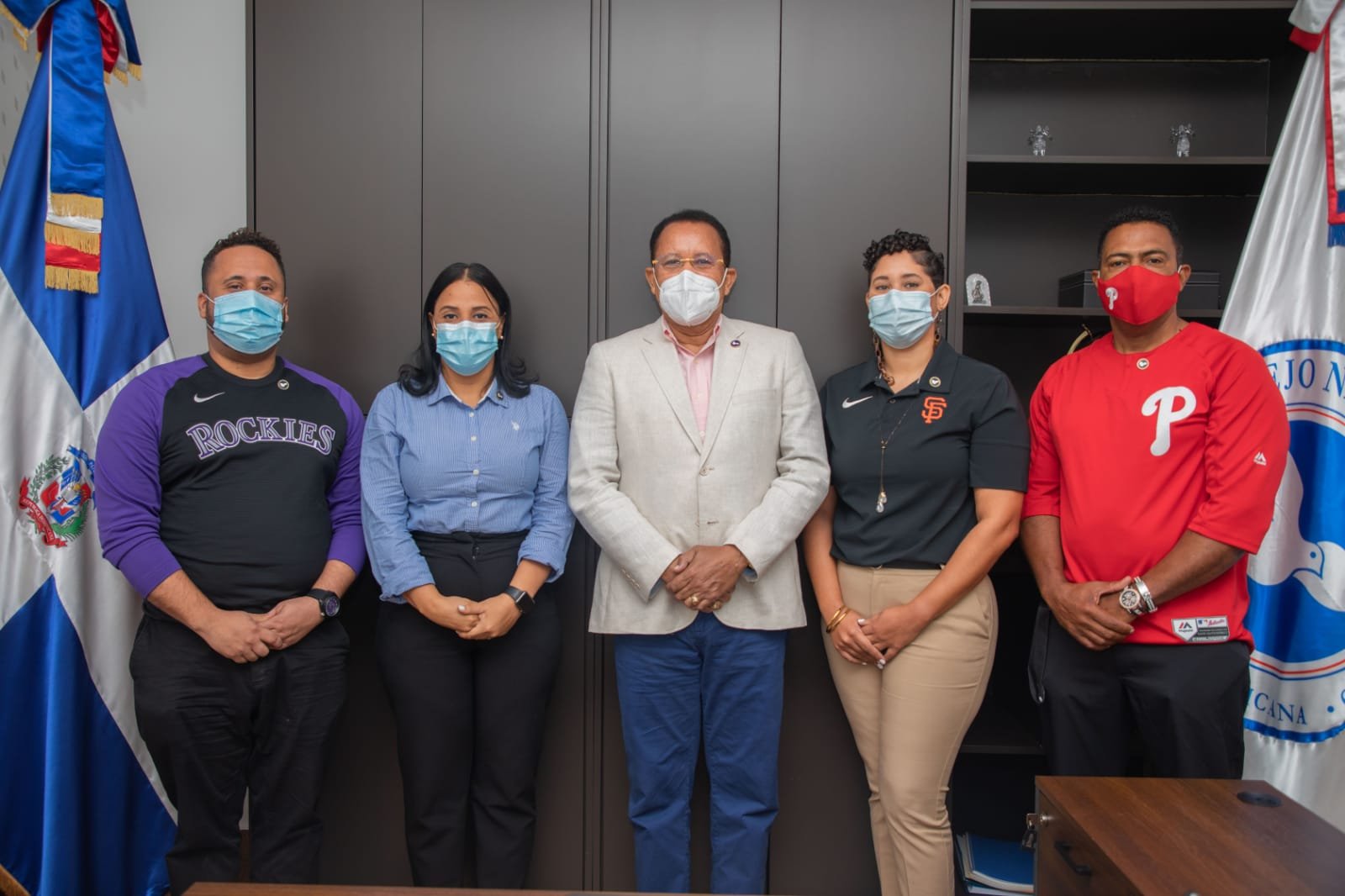 Representantes de organizaciones de Grandes Ligas apoyan acciones preventivas del Consejo Nacional de Drogas