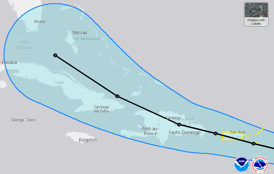 Se forma depresión tropical al este de las Antillas Menores; el COE emite alertas
