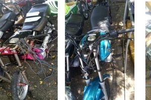 Policía desmantela supuesta banda de  asaltantes en motocicletas