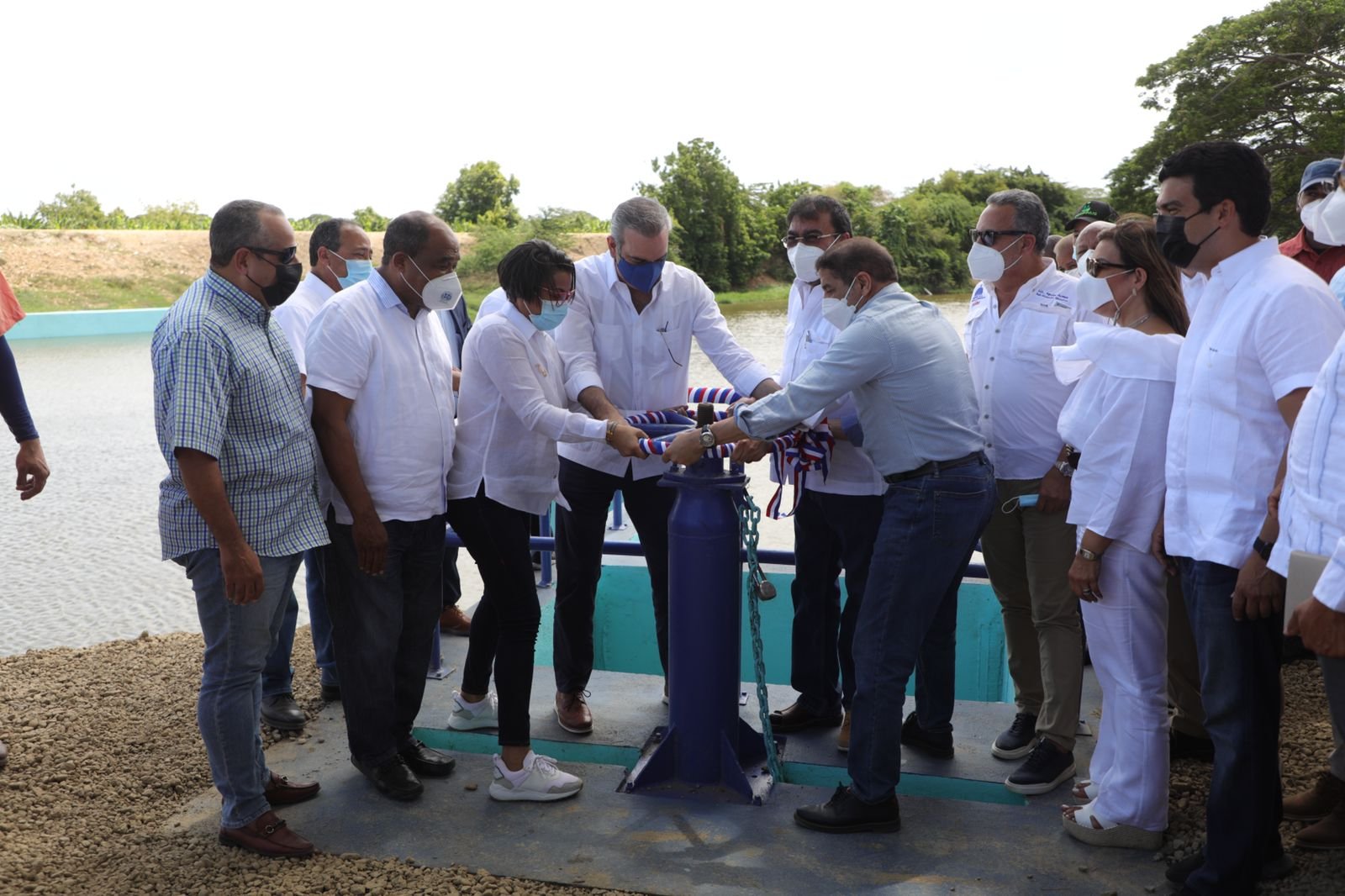 Abinader entrega obras de riego en Montecristi por más de RD millones