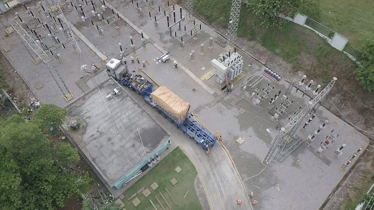 ETED instala transformador de 70 MVA para repotenciar subestación de Nagua y mejorar el suministro eléctrico en provincia María Trinidad Sánchez y Samaná