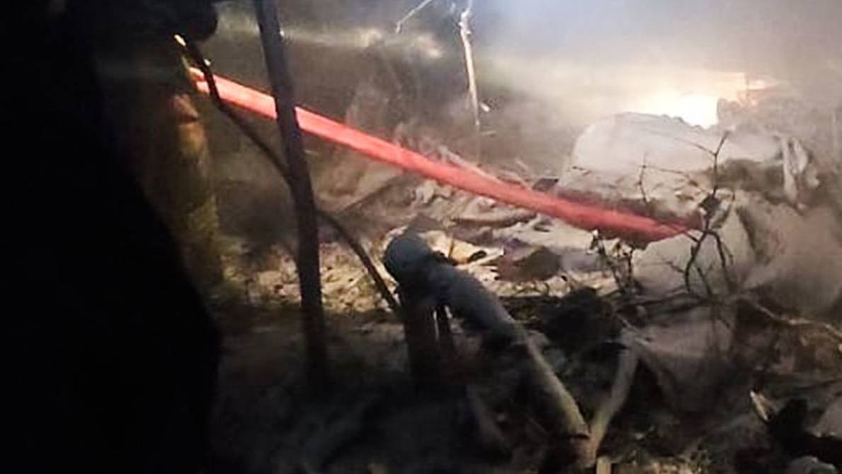 Mueren al menos siete personas en accidente de un avión de carga Antonov en Rusia