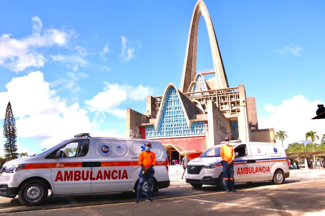 Defensa Civil lista para asistir a devotos en la Basílica de Higüey por el Día de la Virgen de La Altagracia