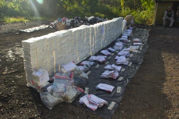 Autoridades incineran 1,322 kilogramos de distintas drogas
