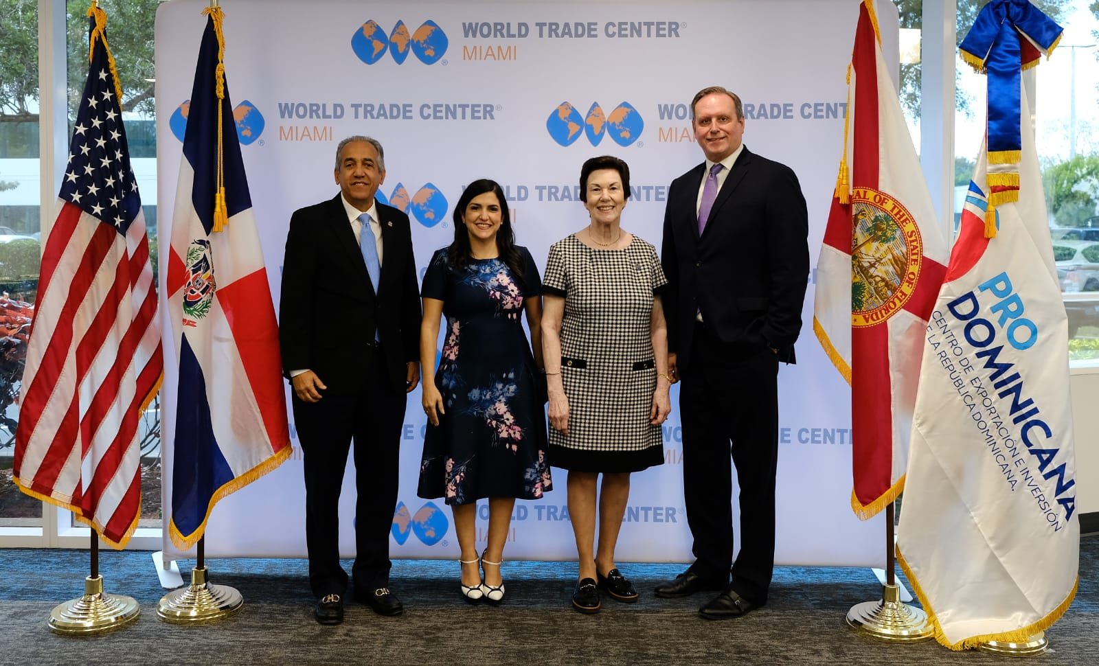 Sonia Guzmán dinamiza la relación política y comercial del país con la ciudad de Miami