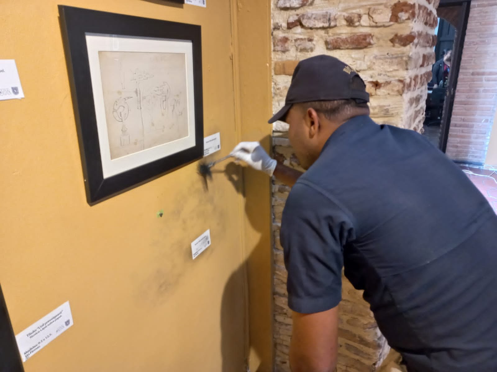 Policía asume investigación robo de un boceto era exhibido en Museo de las Casas Reales