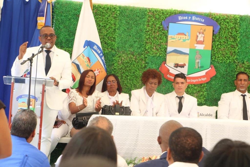 Jorge Carela destaca transparencia en manejo fondos Alcaldía de Nigua; anuncia construcción mercado y matadero municipal