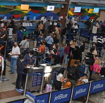 JAC: RD bate récord movilizando pasajeros vía aérea en primer cuatrimestre 2022