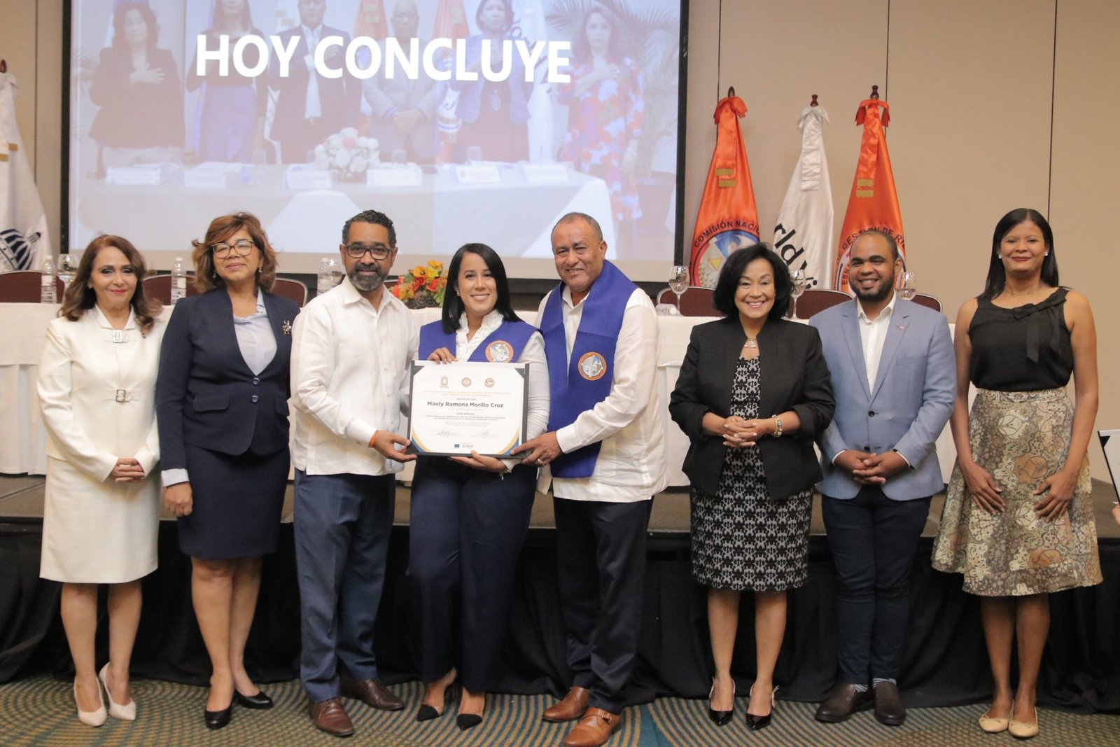 CNE gradúa a 75 técnicos del Ministerio de Educación como evaluadores de seguridad en las escuelas