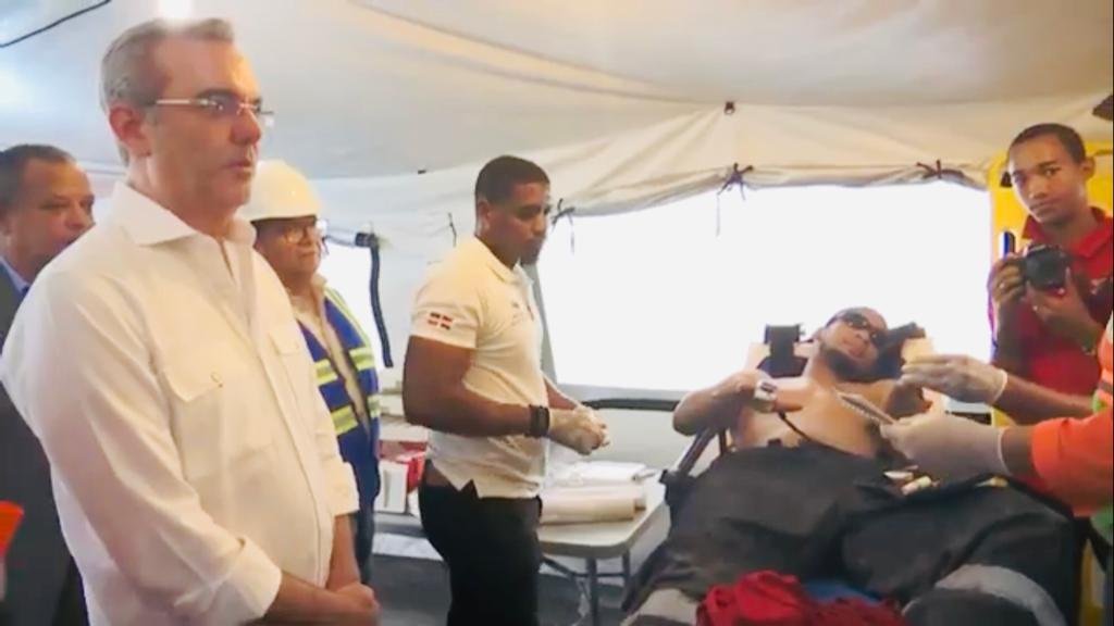 Finalmente rescatan mineros estaban bajo tierra desde hacían 10 días tras derrumbe en una mina de Maimón