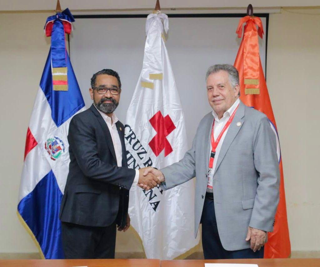 Cruz Roja Dominicana y Defensa Civil pactan fortalecer gestión de riesgos y respuesta a emergencias