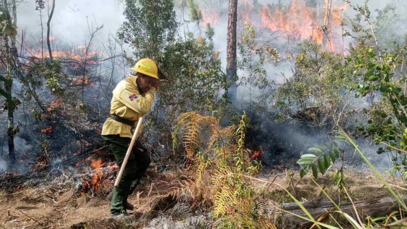Inicia la temporada alta de incendios forestales en RD; vea lo cómo se prepara Medio Ambiente