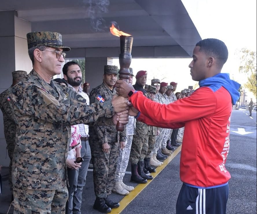 Inician recorrido antorcha LII Juegos Deportivos Militares