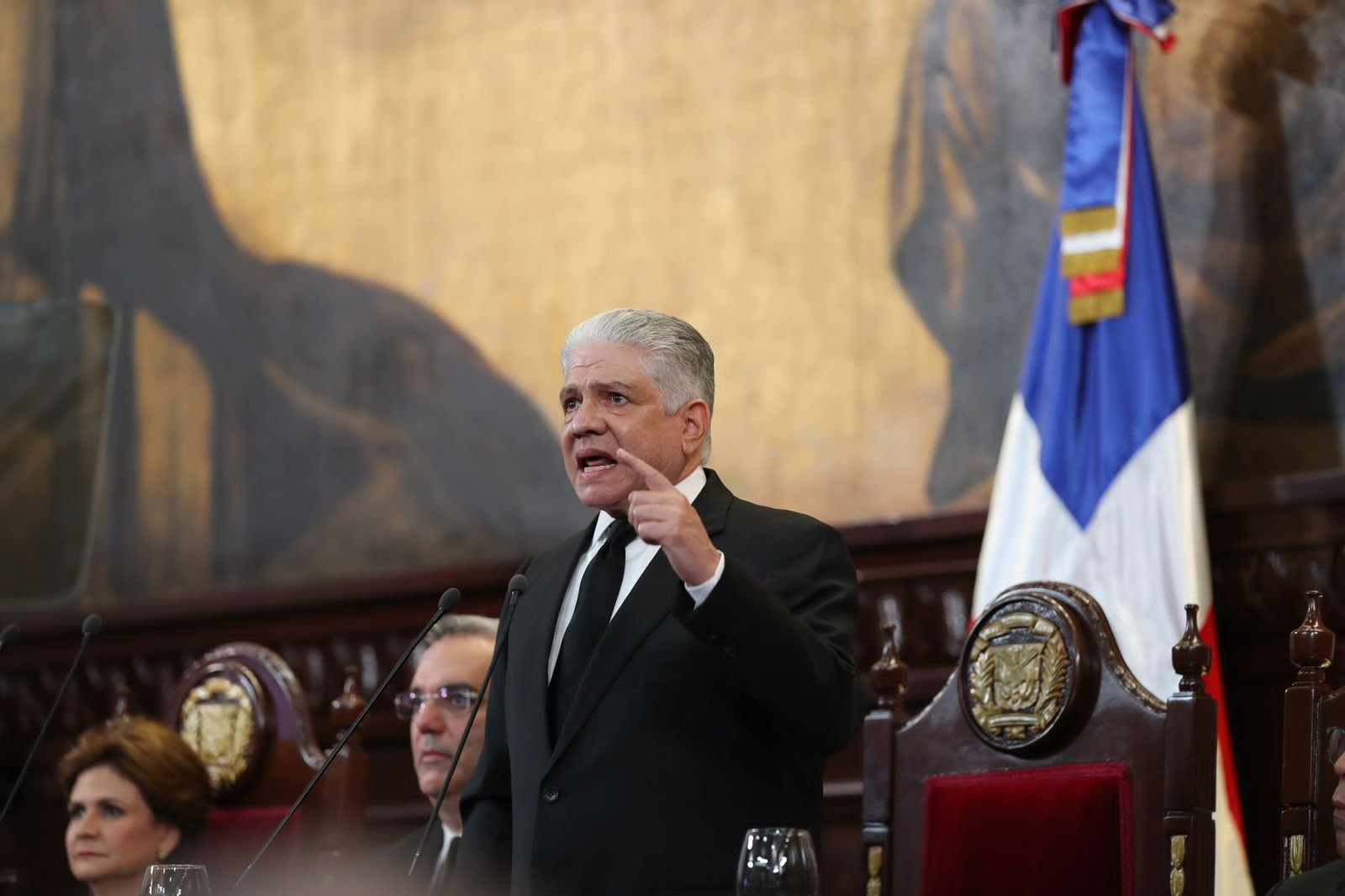 Eduardo Estrella reafirma compromiso del Congreso Nacional con la soberanía dominicana