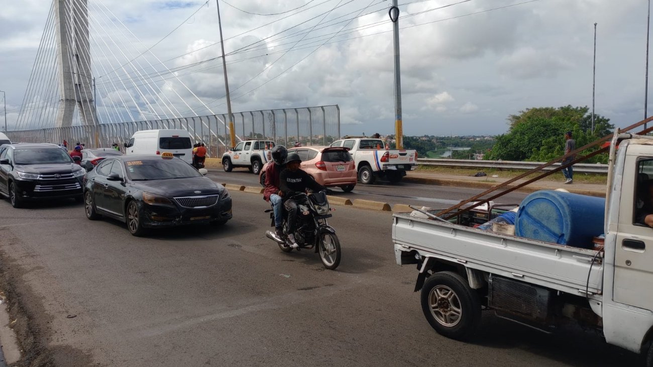 Obras Públicas reabre tránsito del puente Francisco del Rosario Sánchez, tras concluir trabajos en juntas expansivas