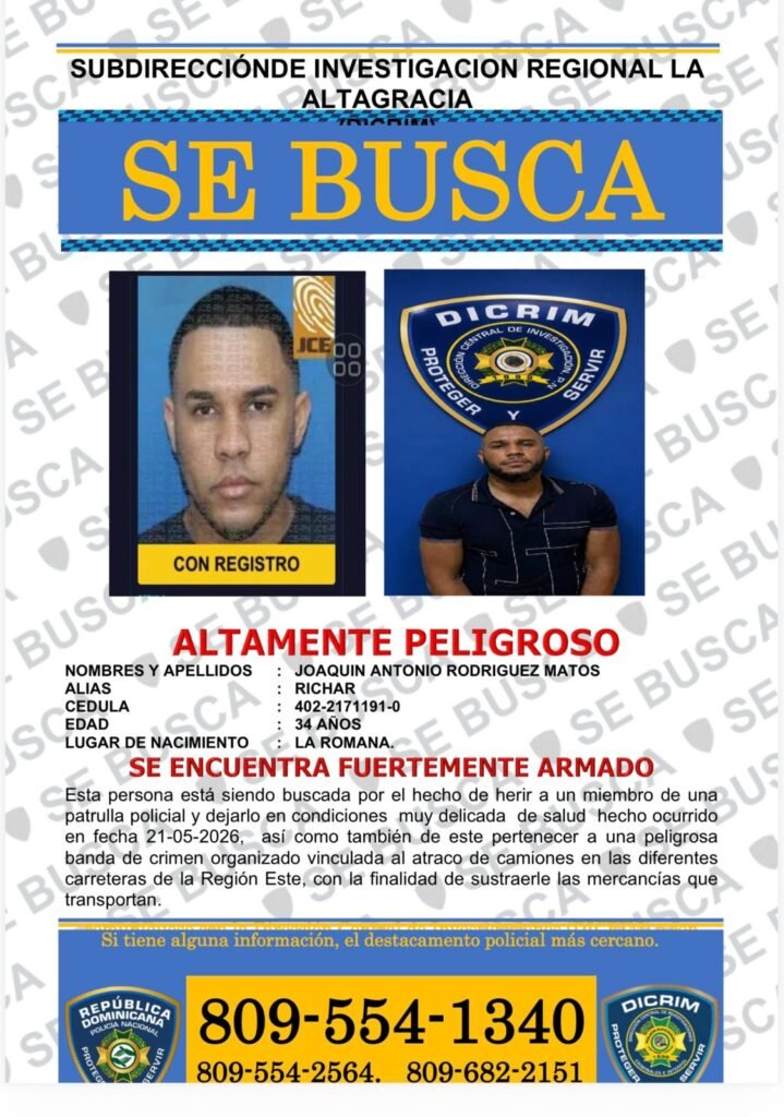 Policía busca a tres hombres por ataque armado contra patrulla en Higüey | 2 | Policía busca a tres hombres por ataque armado contra patrulla en Higüey - Noticias de hoy en República Dominicana | De Último Minuto