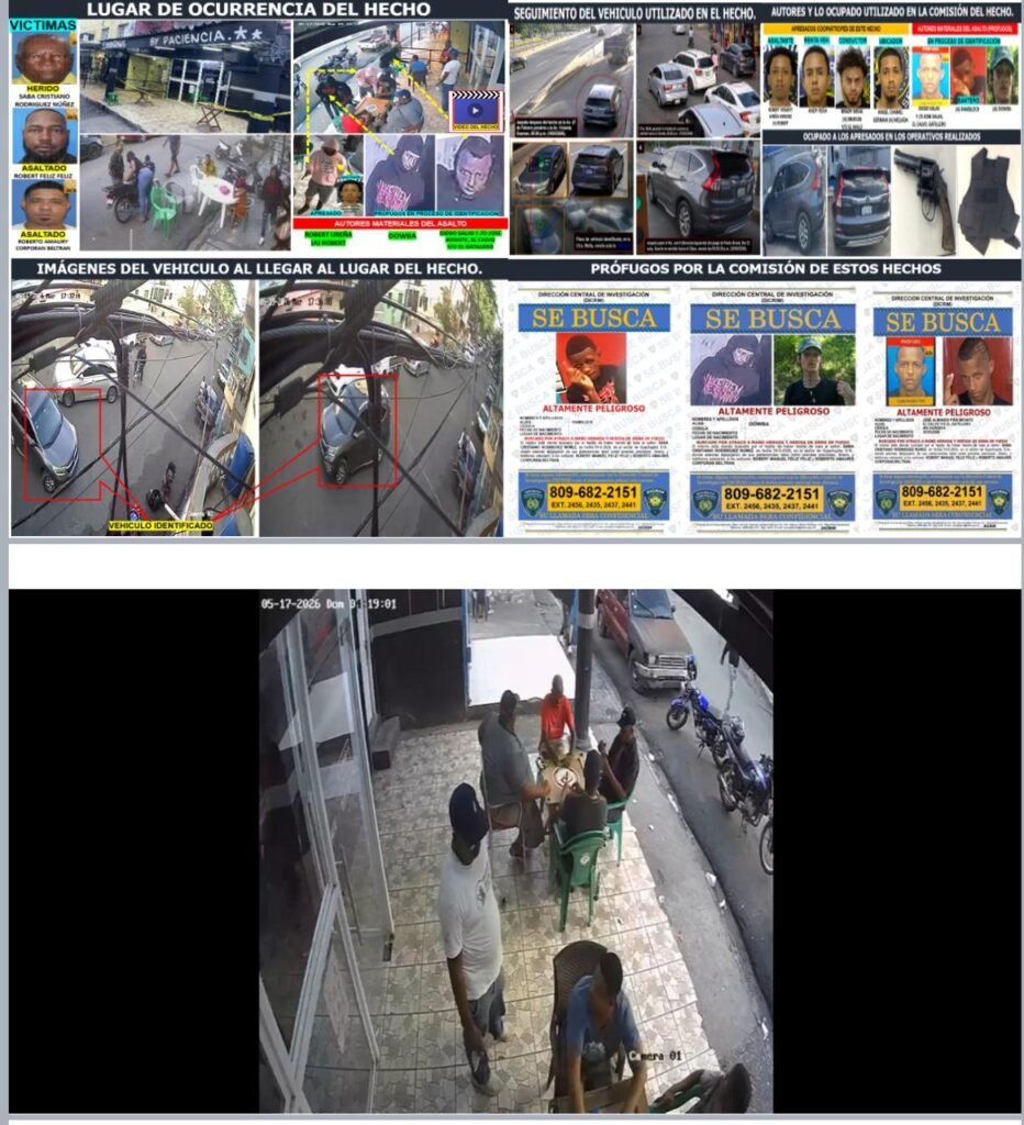 Policía desmantela banda acusada de asalto a mano armada y herida de bala en Guachupita - Noticias de hoy en República Dominicana | De Último Minuto