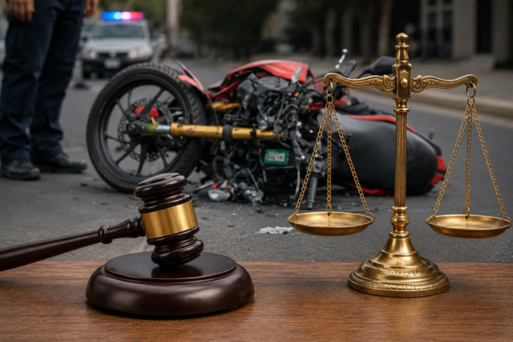 Prisión preventiva para motorista por causar accidente mientras calibraba