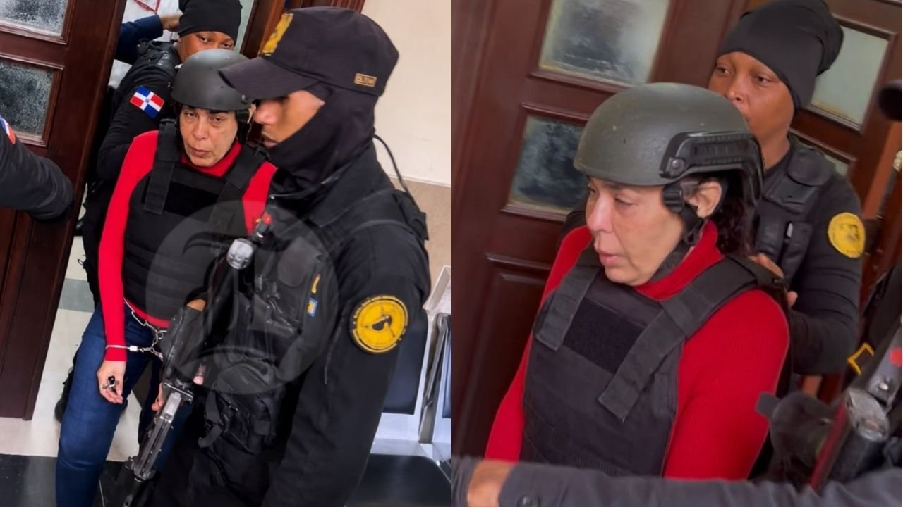 Ada Ledesma a su salida del tribunal.