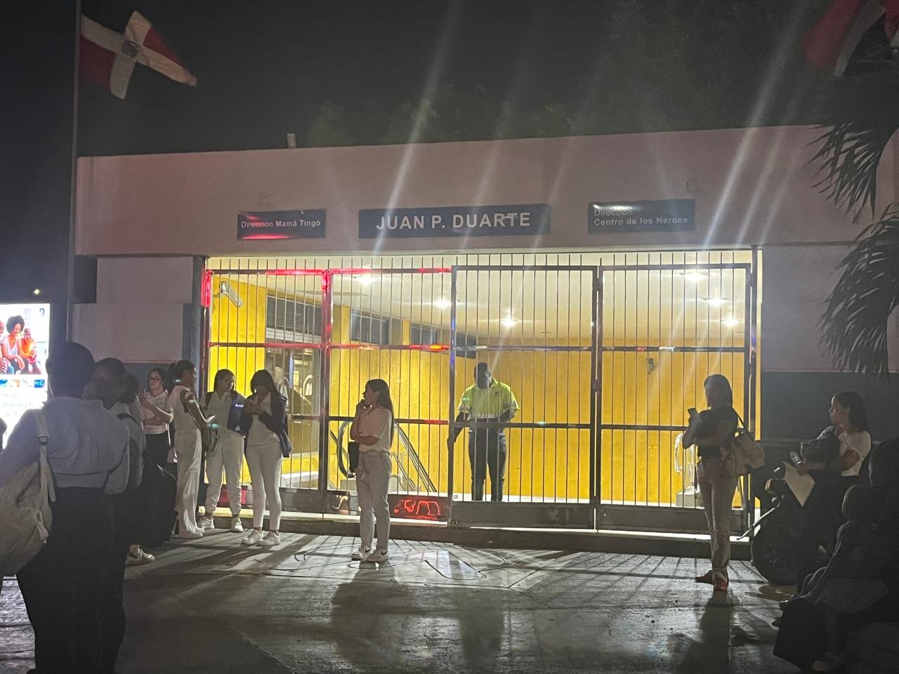 Estación Juan Pablo Duarte del Metro de Santo Domingo