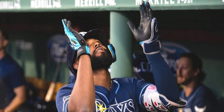 Caminero pega jonrón 29; Boston barre doble juego