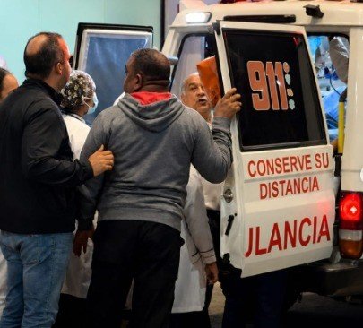 Personas quemadas tras explosión