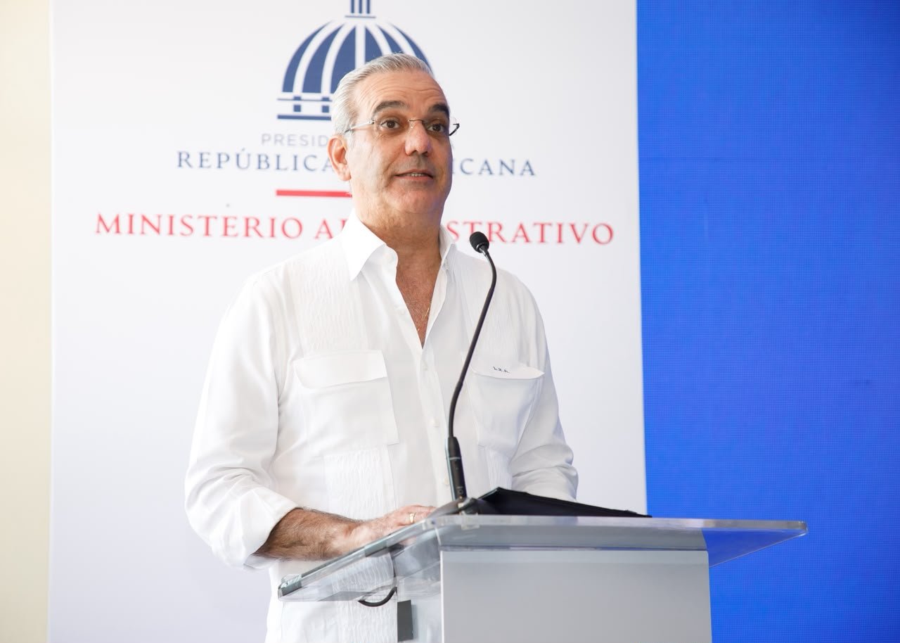 Luis Abinader, presidente de la República.